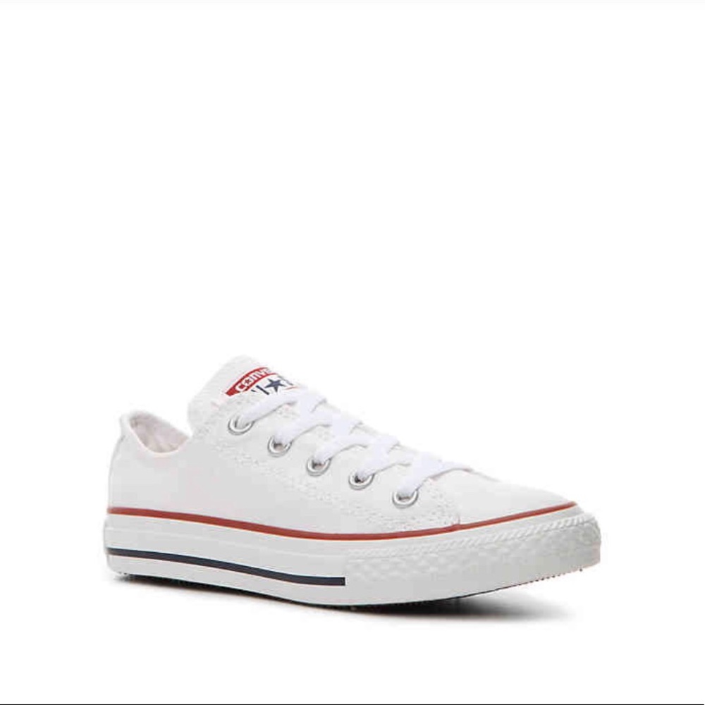 Converse all stars size 8 white